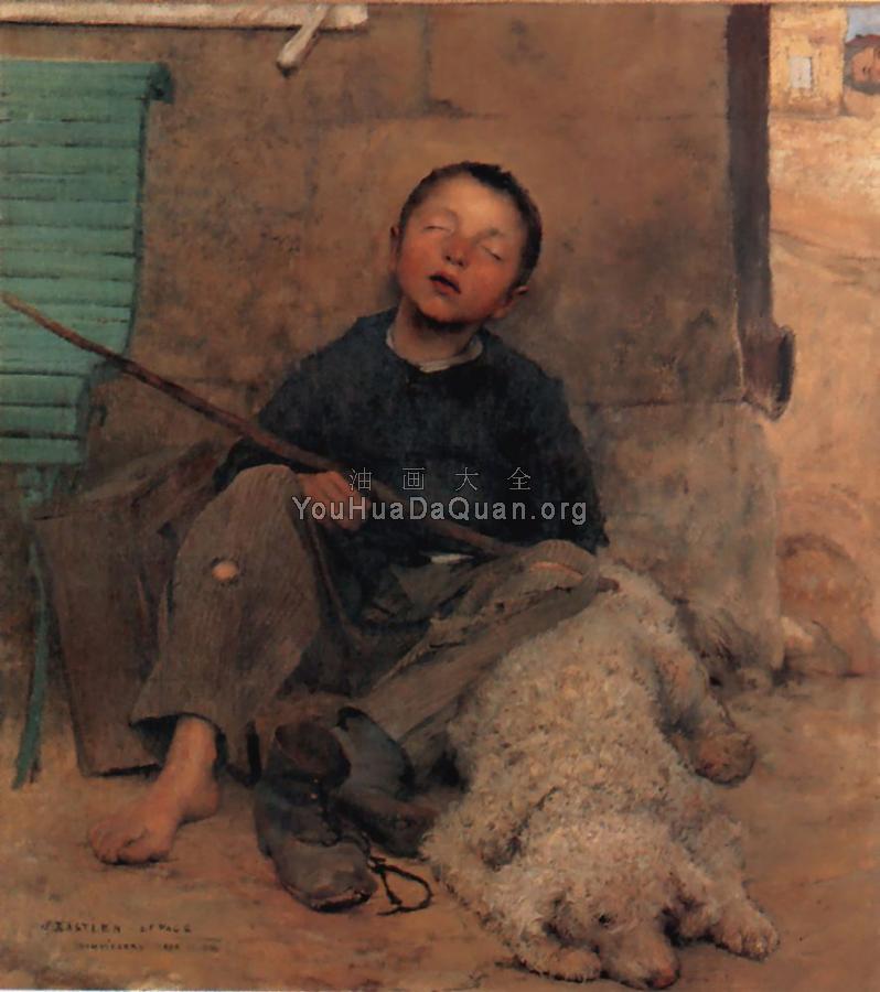 The Blind Beggar - 朱尔·巴斯蒂安·勒帕吉